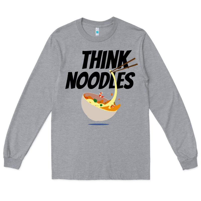 Think Noodles Long Sleeve Tee by artisFamous | Teevron