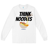 White think noodles Long Sleeve Tee - artisFamous