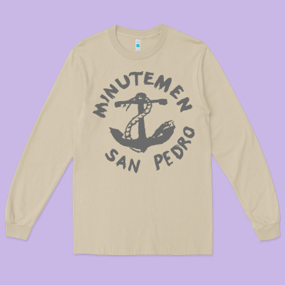 Minutemen San Pedro Long Sleeve Tee Designed By Artisfamous