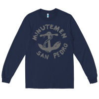 Navy Minutemen San Pedro Long Sleeve Tee - artisFamous