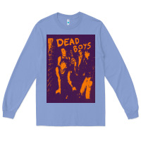 Colony Blue Dead Boys Punk Long Sleeve Tee - artisFamous