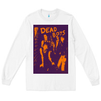 White Dead Boys Punk Long Sleeve Tee - artisFamous