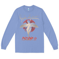 Colony Blue louder than life teather american Long Sleeve Tee - artisFamous