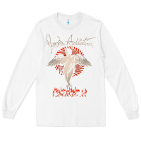 White louder than life teather american Long Sleeve Tee - artisFamous