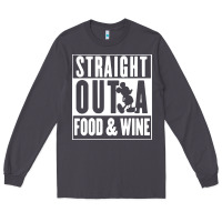 Smoke straight out a food and wine Long Sleeve Tee - artisFamous