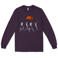 Plum solar system galaxy, astronomy lover Long Sleeve Tee - artisFamous