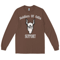 Chestnut soldiers of odin worldwide support Long Sleeve Tee - artisFamous