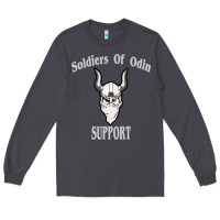 Smoke soldiers of odin worldwide support Long Sleeve Tee - artisFamous