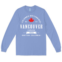 Colony Blue vancouver canada Long Sleeve Tee - artisFamous