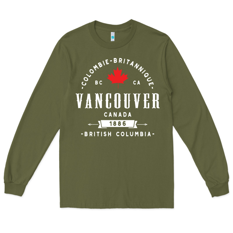 Vancouver Canada Long Sleeve Tee by artisFamous | Teevron