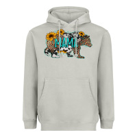 Moon Dust mama bear sunflowers leopard cowhide mother's day Heavyweight Hoodie - Jasminsmagicworld