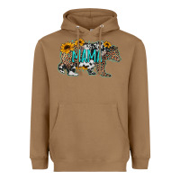 Toasted Coconut mama bear sunflowers leopard cowhide mother's day Heavyweight Hoodie - Jasminsmagicworld