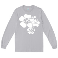 Moon Dust hawaiian flower Long Sleeve Tee - artisFamous