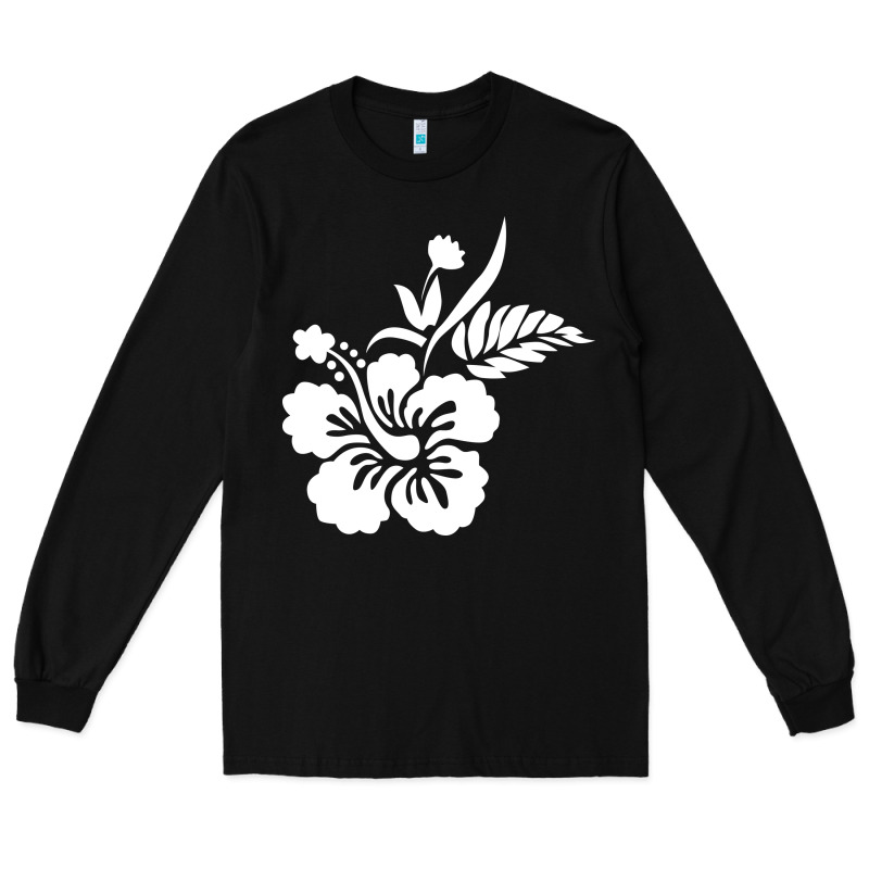 Hawaiian Flower Long Sleeve Tee by artisFamous | Teevron