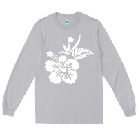 Moon Dust hawaiian flower Long Sleeve Tee - artisFamous