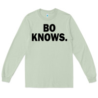 Matcha bo knows (black text) Long Sleeve Tee - artisFamous