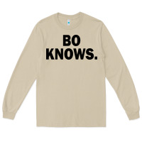 Mushroom bo knows (black text) Long Sleeve Tee - artisFamous