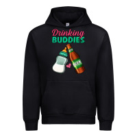 Black Drinking Buddies Urban Hoodie - Jasminsmagicworld