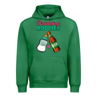 Emerald Drinking Buddies Urban Hoodie - Jasminsmagicworld