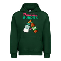 Foreset Green Drinking Buddies Urban Hoodie - Jasminsmagicworld