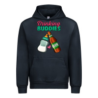 Navy Drinking Buddies Urban Hoodie - Jasminsmagicworld