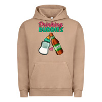 Pigment Burro Drinking Buddies Urban Hoodie - Jasminsmagicworld