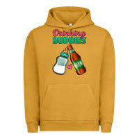 Pigment Peanut Butter Drinking Buddies Urban Hoodie - Jasminsmagicworld