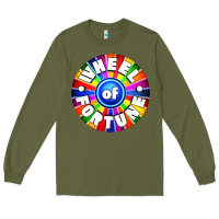 Army Green wheel fortune Long Sleeve Tee - artisFamous
