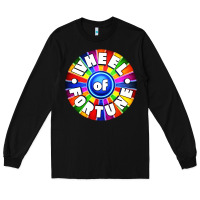 Black wheel fortune Long Sleeve Tee - artisFamous