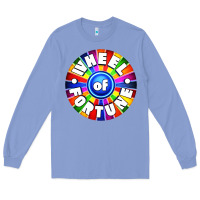 Colony Blue wheel fortune Long Sleeve Tee - artisFamous