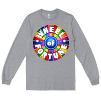 Heather Grey wheel fortune Long Sleeve Tee - artisFamous