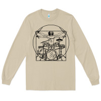 Mushroom drums gift Long Sleeve Tee - artisFamous