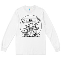White drums gift Long Sleeve Tee - artisFamous