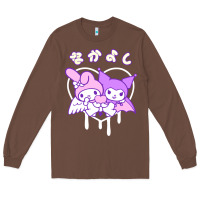 Chestnut melody and kuromi heart Long Sleeve Tee - artisFamous