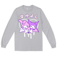 Moon Dust melody and kuromi heart Long Sleeve Tee - artisFamous