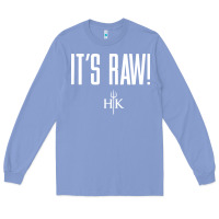 Colony Blue official hell's kitchen it's raw Long Sleeve Tee - artisFamous