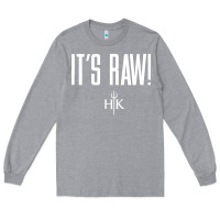 Heather Grey official hell's kitchen it's raw Long Sleeve Tee - artisFamous