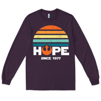 Plum hope since 1977 Long Sleeve Tee - artisFamous