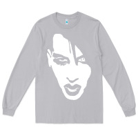 Moon Dust marilyn manson face Long Sleeve Tee - artisFamous