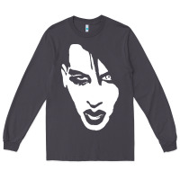 Smoke marilyn manson face Long Sleeve Tee - artisFamous