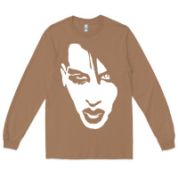 Toasted Coconut marilyn manson face Long Sleeve Tee - artisFamous