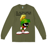 Army Green marvin the martian looney toons Long Sleeve Tee - artisFamous