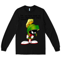 Black marvin the martian looney toons Long Sleeve Tee - artisFamous