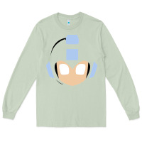 Matcha mega man retro video game face Long Sleeve Tee - artisFamous