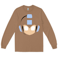 Toasted Coconut mega man retro video game face Long Sleeve Tee - artisFamous