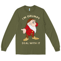 Army Green santa grumpy Long Sleeve Tee - artisFamous