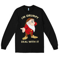 Black santa grumpy Long Sleeve Tee - artisFamous