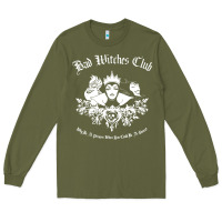 Army Green villains bad club Long Sleeve Tee - artisFamous