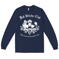 Navy villains bad club Long Sleeve Tee - artisFamous