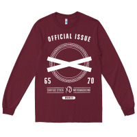 Burgundy official issue xo for dark Long Sleeve Tee - artisFamous